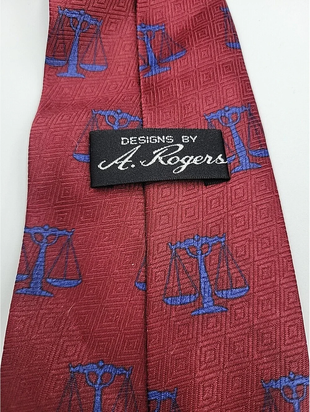 Lot 4 Men’s Novelty Neckties Police Badge Dogs Courtroom Justice Oscar Style